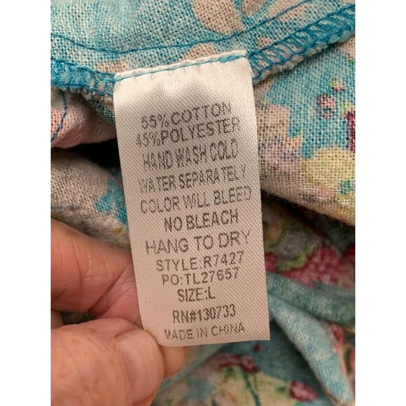 Womens UMGEE Dress Tunic Floral‎ Butterfly Swing Babydoll Cottagecore Lagenlook - Picture 5 of 8